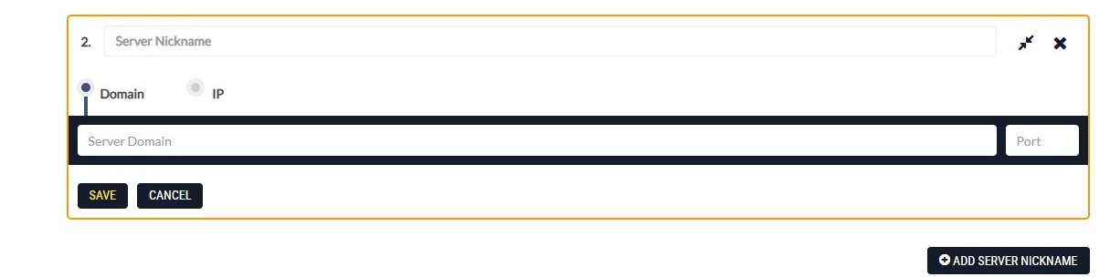 服务器别名注册